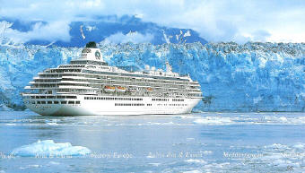 Crystal Cruises - Crystal Cruises, Glacier Bay, Alaska